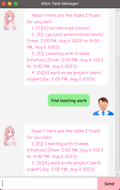 result for 'find meeting work'